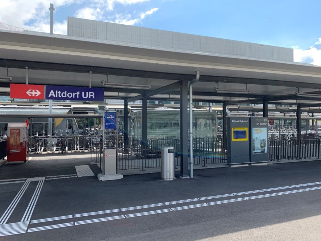 Neubau SBB Kantonsbahnhof Altdorf